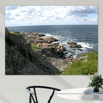 Wild and romantic coastal scenery, Kullaberg, Sweden 1