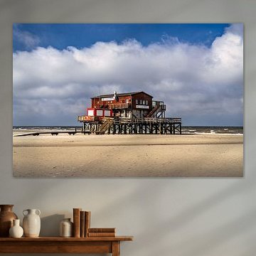 On the beach at St Peter-Ording by Achim Thomae Photography