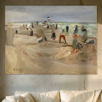 Am Strand von Noordwijk, Max Liebermann