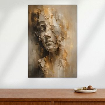 Zerbrochene Skulptur von Salt Theory