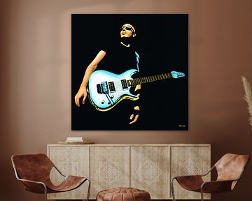 Joe Satriani Schilderij van Paul Meijering