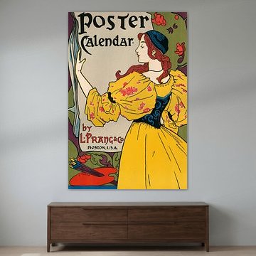 Louis Rhead – Poster Calendar by L. Prang & Co. (1897) by Timeless Artworks