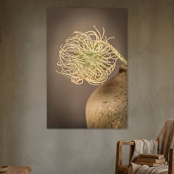 Kräftige Samenflocken mit Tröpfchen. von Alie Ekkelenkamp