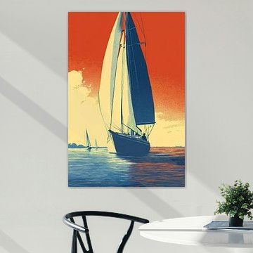 Unter vollen Segeln