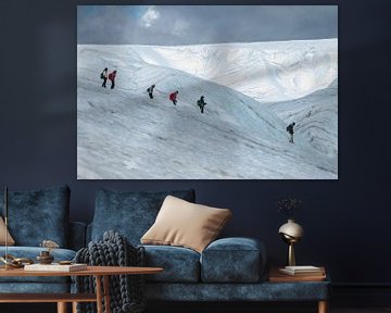 Gletsjer wandeling  van Menno Schaefer