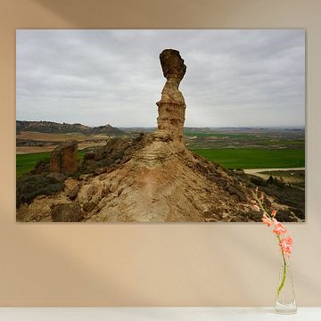 Tozal de la Cobeta in the Monegros semi-desert