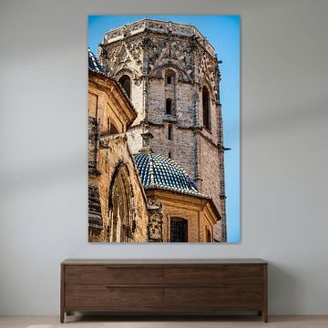 Historic cathedral architecture in Valencia
