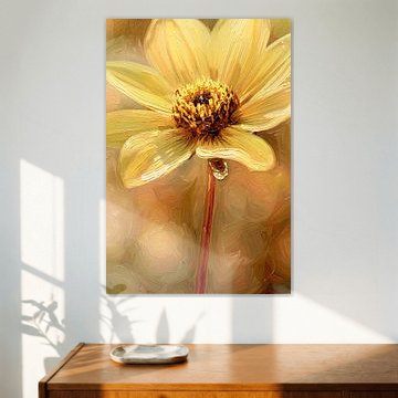 Fleur jaune. sur Alie Ekkelenkamp