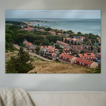 Blick über Ost-Vlieland und das Wattenmeer von Elianne van Turennout