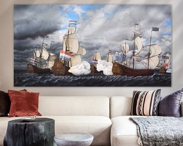 Ambush on the Royal Yacht by Cornelisz van de Beste