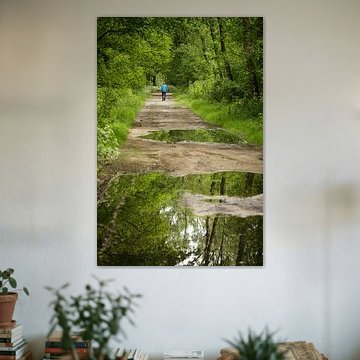 Mann in Blau von Frank Smedts