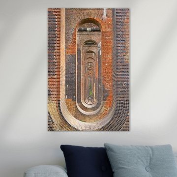 Das Ouse-Valley-Viadukt in England von Truus Nijland