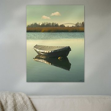 Ein Boot auf der Oude Waal – Ruhe und Besinnung von Caroline Drijber Guérain