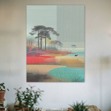 Stille in der Veluwe von Artclaud