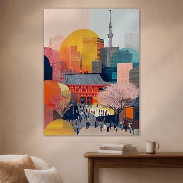 Tokyo Sun von Artclaud