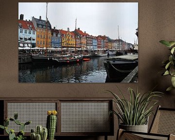 Skyline von Kopenhagen (Nyhavn) - Dänemark von Be More Outdoor