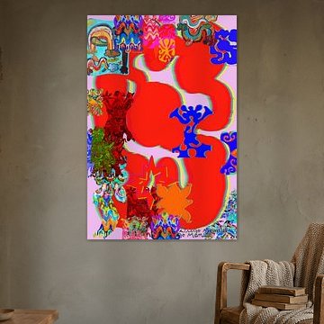 Pop abstract by Diego Manuel Rodriguez