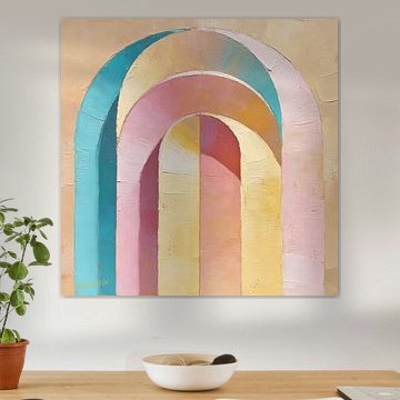 Entdecken Sie die Ruhe in „Gilded Arch 2“ von Johannas Art Creations