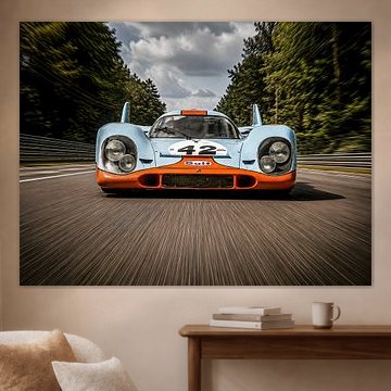 PORSCHE 917K LE MANS 1971 van David BILIEN