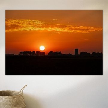 Zonsopkomst bij Goedereede 2