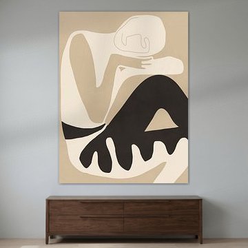 Abstract Art Figure 3 by Thing Design