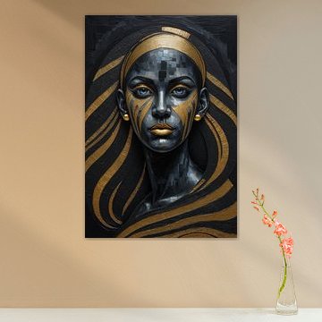 Die goldene Kriegerin von Rowelki_Art