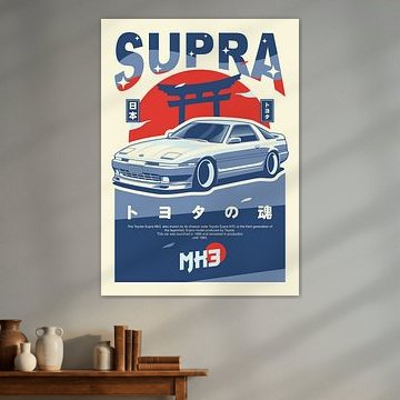 Toyota Supra MK3 sur Kaminarirace