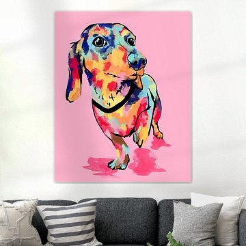 Rainbow Pup von Gauri Mokate