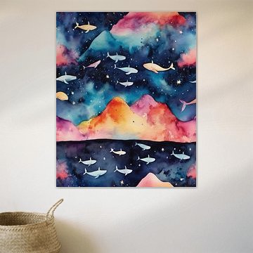 Starry Seascape by Gauri Mokate