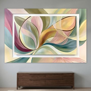 Abstrakte Blume JG10 von Jacky