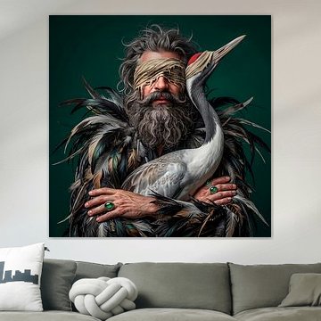 Kraanvogel van a.p.ARTandMore