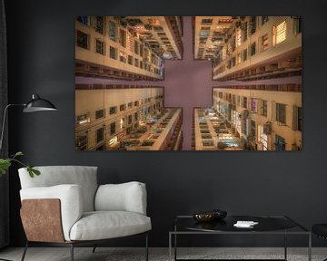 Hong Kong architecture by Photo Wall Decoration