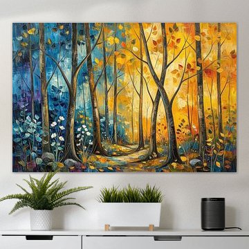Farben im Wald von Jutta Maria Pusl