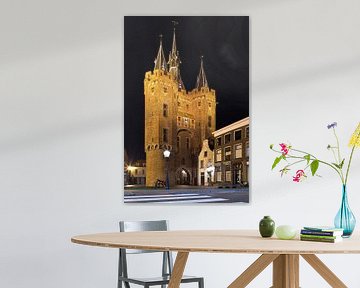 Sassenpoort te Zwolle van Anton de Zeeuw