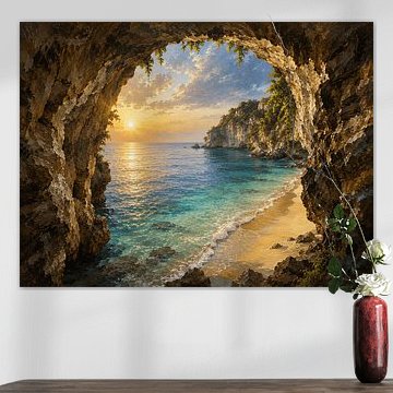 Through the Mbawana Sea Arch, Sumba - Indonesia by Vínculae