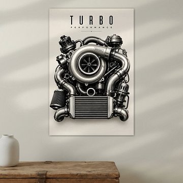 Motor met turboprestatieverhoging