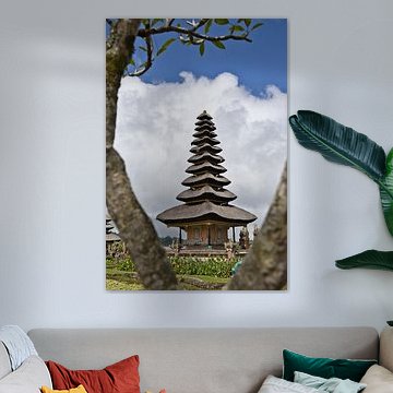 Pura Ulun Danu Bratan aan het meer – Bali van Fotos by Jan Wehnert