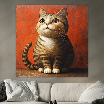 Boomer, the tiger cat by Jutta Maria Pusl