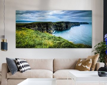 Cliffs of Moher, The Burren, Ireland van Colin van der Bel