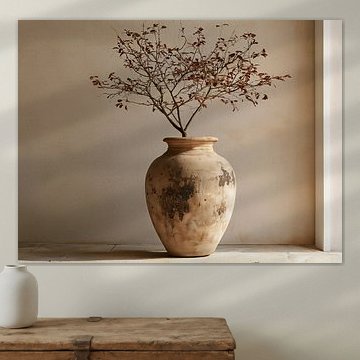 Rustikale Vase mit Zweigen von IamHomeStudio
