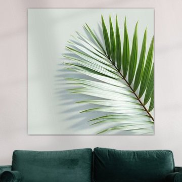 Palm leaf with a shadow by TheXclusive Art