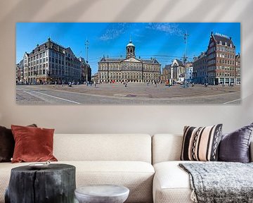 Panorama-Palast am Dam-Platz Amsterdam von Anton de Zeeuw