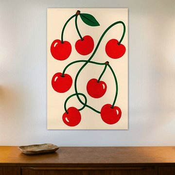 Cerises rouges