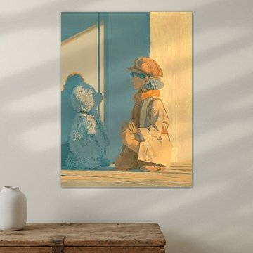 Summer Farewell | Child with a Teddy Bear