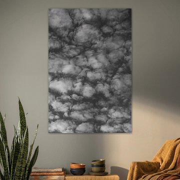 Himmlische Skulpturen in Grau