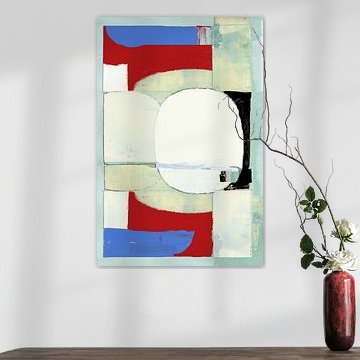 Moderne abstrakte geometrische Farben von cartissi