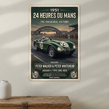 LM Endurance 24h 1951 von Ted Decker
