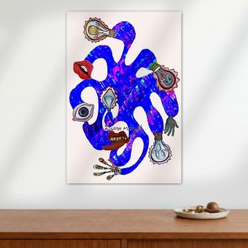 Pop-abstract van Diego Manuel Rodriguez
