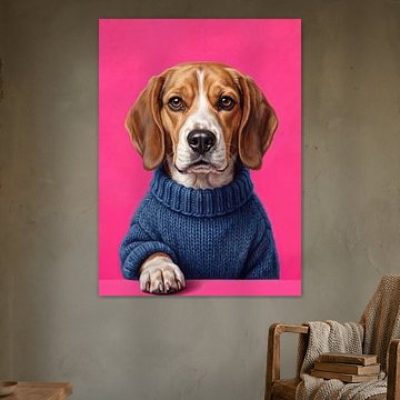 Paws & Pullovers - the Beagle van Marja van den Hurk