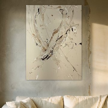 Art moderne abstrait et organique sur Myrthe Streelder